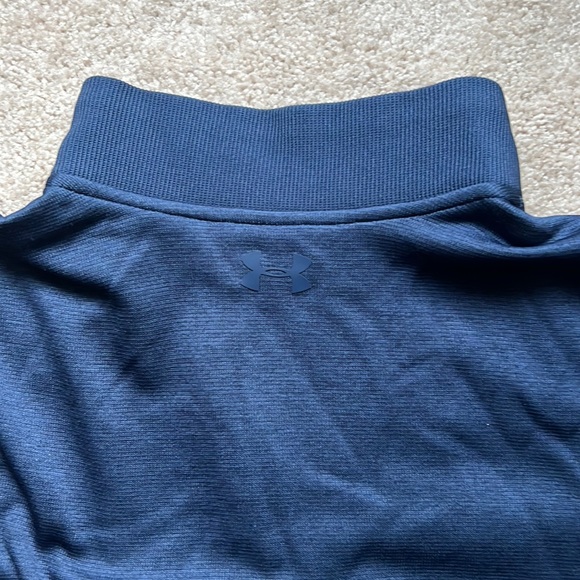 Dark Blue Under Armour Storm 1/4 Zip - Picture 3 of 3